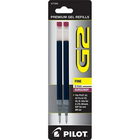 Pilot 77255 G2 Gel Pen Refill - Pack of 2