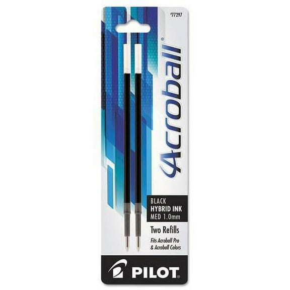 Pilot 77297 EasyTouch Pro Refill, Black, 2/Pack