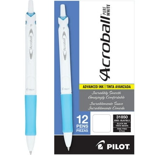 Pilot G2 White Barrel Fashion Collection Gel Pens, Fine Point, Assorted  Ink, 5 Count