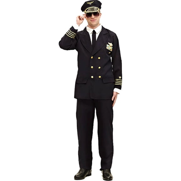 Pilot Adult Costume, Standard