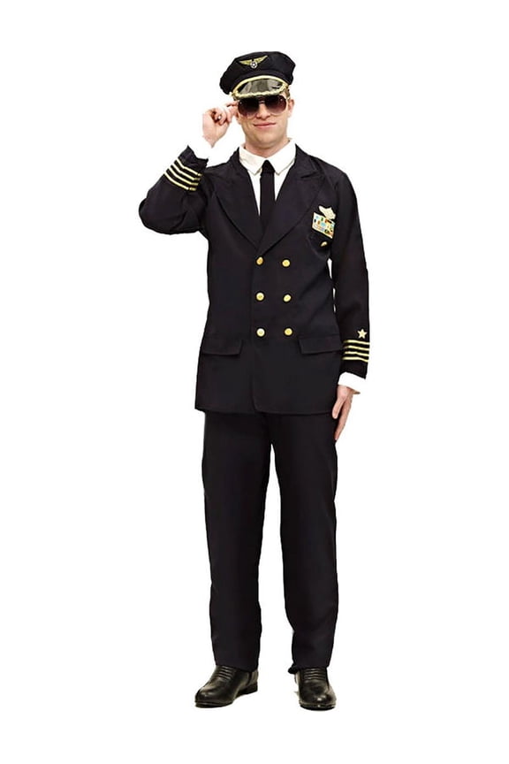 Pilot Adult Costume, Standard