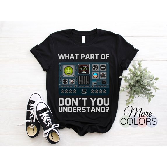Pilot Airplane What Part Gift T-Shirt, Aviation T Shirts, Flying Airline School Gifts, Aviators Planes Fans Lover, Pilots Flight Instructor,
