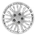 thumbnail image 1 of Pilot Automotive 15 Inch Apex Universal Hubcaps Set of 4 - Silver, 1 of 6