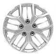 thumbnail image 1 of Pilot Automotive 16 Inch Super Sport Universal Hubcaps Set of 4 - Silver, 1 of 6