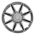 Pilot Automotive 16" Wheel Covers Universal Hubcaps Chrome & Black
