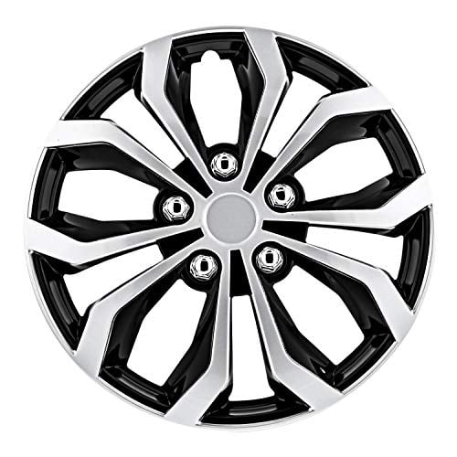 Pilot Automotive 18 In. Spyder Performance Wheel Covers Hubcaps Set of 4