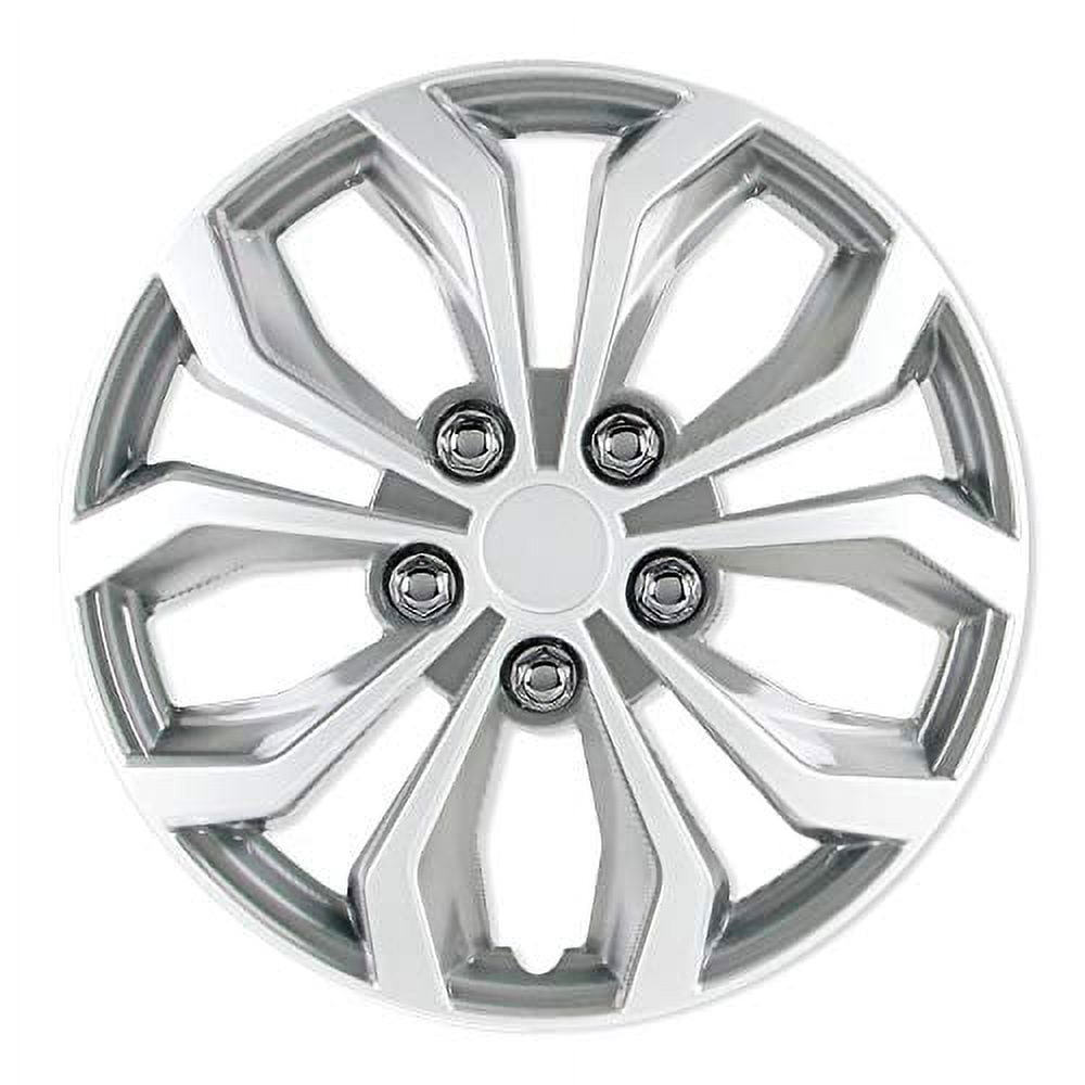 Pilot Automotive 18 In. Spyder Performance Wheel Covers Hubcaps Set of