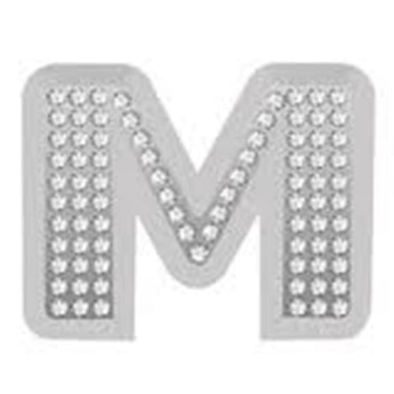 Pilot Automotive BL-555M Bling Chrome Letter - M