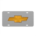 thumbnail image 1 of Pilot Automotive LP-011B Chrome 3D License Plate with Chevrolet Logo, 1 of 10