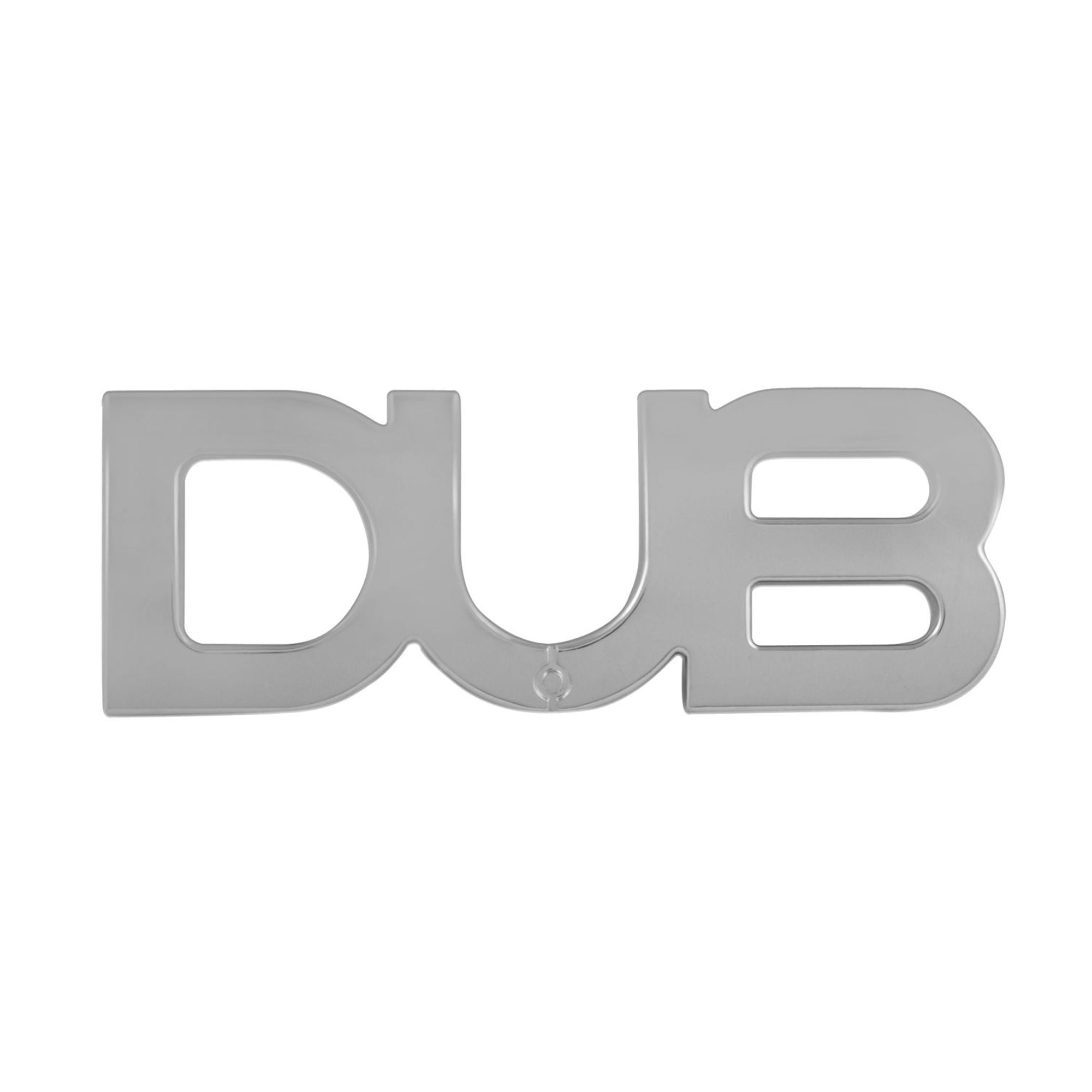 Pilot Automotive Official DUB Emblem Chrome 4 