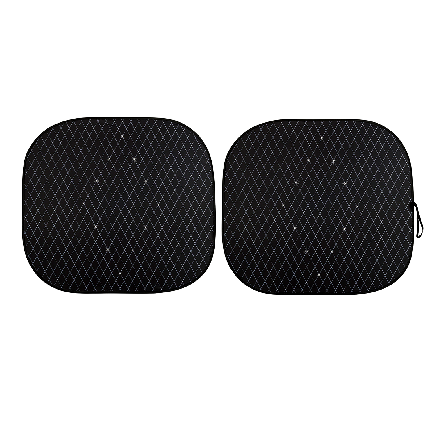 Swarovski sunshades. New. Pilot Special Edition Car Sunshades Embellished w/ Premium  main image 2