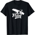 thumbnail image 1 of Pilot Aviator Fly Aircraft Airplane Plane T-Shirt, 1 of 4