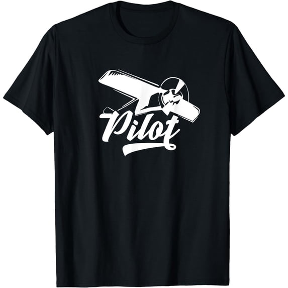 Pilot Aviator Fly Aircraft Airplane Plane T-Shirt