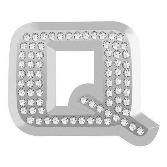 Pilot BL-555QZ Emblem Bling Chrome Letter Q