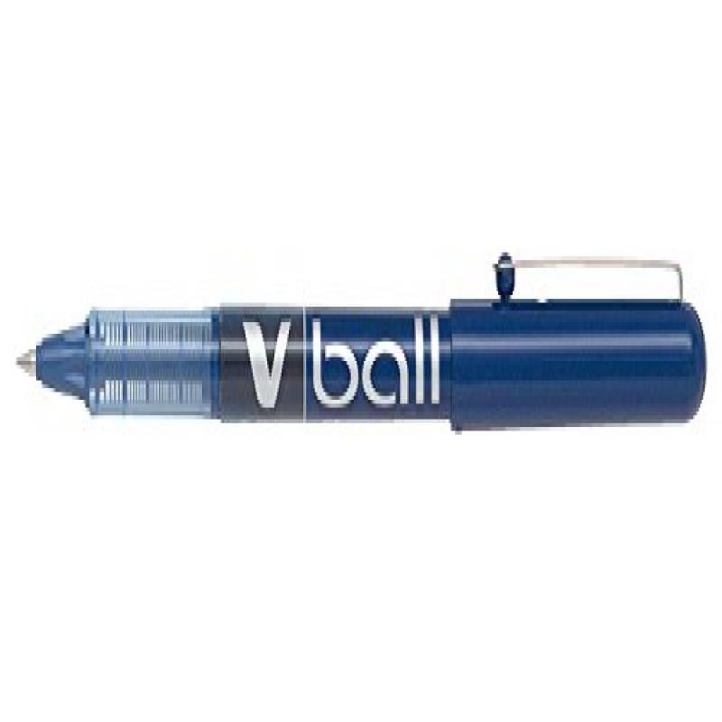 Pilot BL-VB5 VBall 0.5mm VSystem Liquid Ink Roller Ballpoint Pen Bulk Pack (12pcs) - Blue Ink