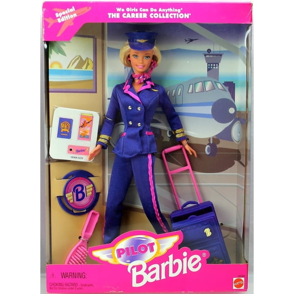 Pilot Barbie Doll The Career Collection Special Edition 1997 Mattel 18368