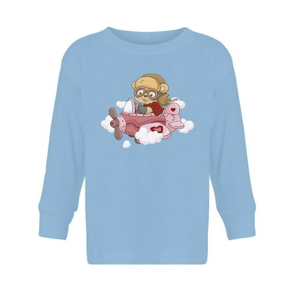 Pilot Bear Long Sleeve Toddler -Image by Shutterstock,  2 Toddler
