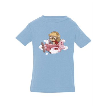 Pilot Bear T-Shirt Infant -Image by Shutterstock,  18 Months