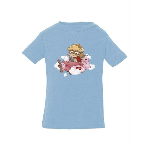 Pilot Bear T-Shirt Infant -Image by Shutterstock,  18 Months