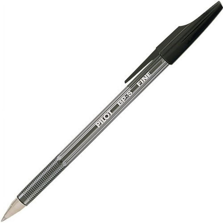 Pilot Precise V7 Premium Rolling Ball Pens - Fine Pen Point - 0.7 mm Pen Point Size - Black - Clear Barrel - 1 Dozen Pilot Precise V7 Premium Rolling Ball Pens - Fine Pen Point - 0.7 mm Pen Point Size - Black - Clear Barrel - 1 Dozen