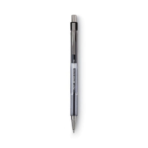 Pilot Better Ballpoint Pen, Retractable, Fine 0.7 Mm, Black Ink, Smoke Barrel, Dozen | Bundle of 2 Dozen