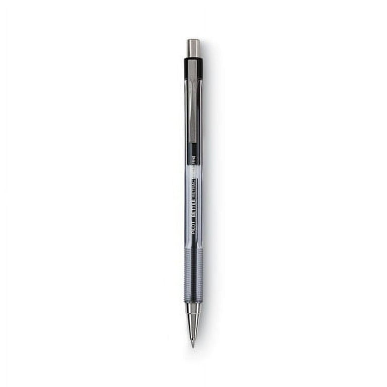 Better Ballpoint Pen, Retractable, Fine 0.7 mm, Black Ink, Smoke Barrel, Dozen Better Ballpoint Pen, Retractable, Fine 0.7 mm, Black Ink, Smoke Barrel, Dozen