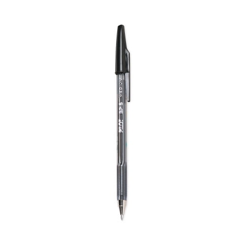 Better Ballpoint Pen, Stick, Medium 1 mm, Black Ink, Smoke Barrel, Dozen Better Ballpoint Pen, Stick, Medium 1 mm, Black Ink, Smoke Barrel, Dozen
