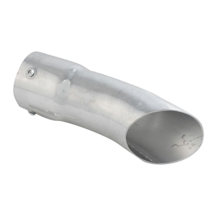 Pilot Chrome Exhaust Tip - Inlet : 2.25", - Outlet : 2.50", Length : 8.25" - Fits : 1.75 - 2", 1 each, sold by each