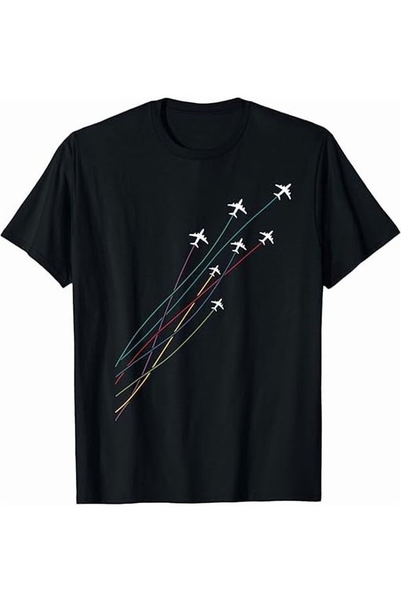 Pilot Commercial Passenger Airplanes Aeroplanes Flight Gift Shirt
