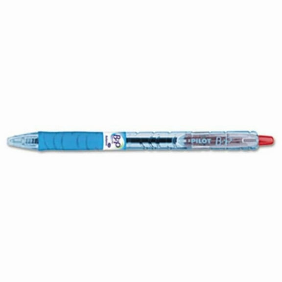 Pilot Corp. Of America 32802 B2P Recycled Ballpoint Pen-1.0 mm- Red Ink- Dozen