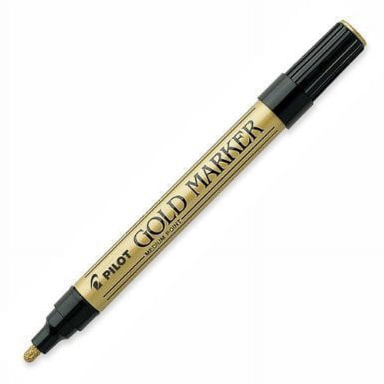 Pilot Creative Marker Gold Medium -- Case of 8