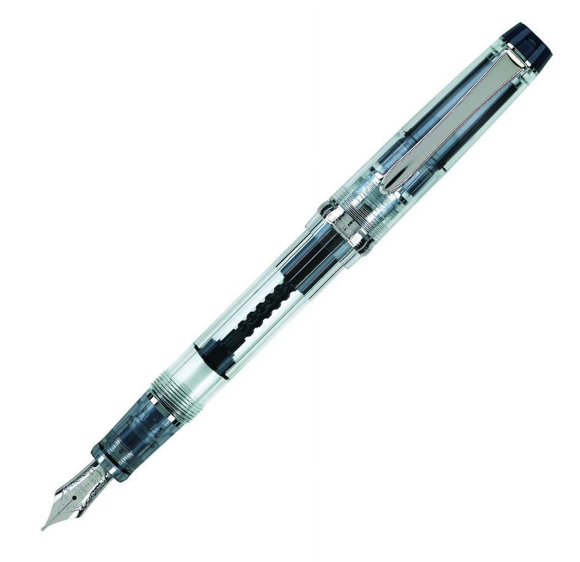 Pilot Custom Heritage 92 Fountain Pen - Clear - Broad Point