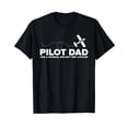 thumbnail image 1 of Pilot Dad Like Normal Dad But Cooler - Airplane Pilot Dad T-Shirt, 1 of 5