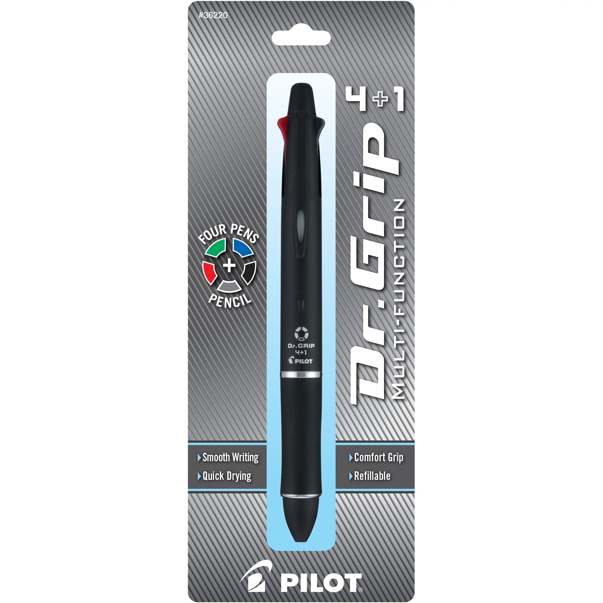 PILOT Dr Grip 4+1 LIMITED EDITION ブラック Amazon.com : Pilot Pilot Doctor Grip 4+1 0.5mm PBKHDF1SEF-B