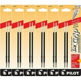 thumbnail image 1 of Pilot Dr. Grip Ballpoint Ink Refill, Medium Point, 1.0 mm, Red, 12 Count, 6 Pack, 1 of 1