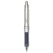 Pilot Dr. Grip Center of Gravity Retractable Ballpoint Pens Medium Pen Point - 1 mm Pen Point Size - Refillable - Retractable - Black - Clear Barrel - 1 Each