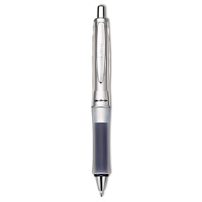 Pilot Dr. Grip Center of Gravity Retractable Ballpoint Pens Medium Pen Point - 1 mm Pen Point Size - Refillable - Retractable - Black - Clear Barrel - 1 Each