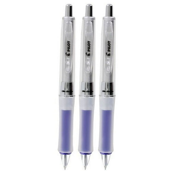 Pilot Dr. Grip Retractable Ball Point Pens, Medium Point, 0.7 mm, Black Ink, 3 Count, 3 Pack