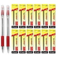 thumbnail image 1 of Pilot EasyTouch Ball Point Stick Pens, Fine Point, Red Ink 2 Pens & 24 Refills, 1 of 5