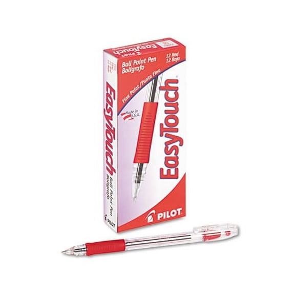 Pilot EasyTouch Ballpoint Pen Fine Point Red 32003