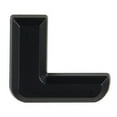 thumbnail image 1 of Pilot  Emblem Matte Black Letter L, 1 of 1