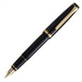 thumbnail image 1 of Pilot Falcon Black/Gold Fountain Pen - Medium, 1 of 2