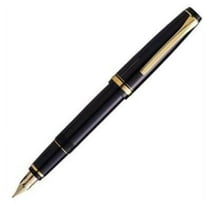 Pilot Falcon Black/Gold Fountain Pen - Medium