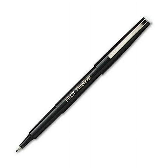 Pilot Fineliner Felt Pen Fine Point Black Ink (11002) 902991