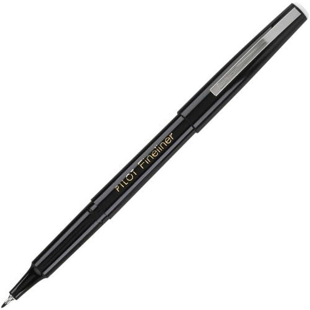 pacific arc blackliner black fineliner pens, set of 4 differently sized  broad drawing pens for artists, sketching pens, journ