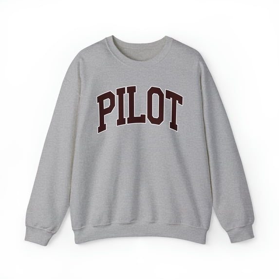 Pilot Flight School Grad Sweatshirt, Gifts, Crewneck