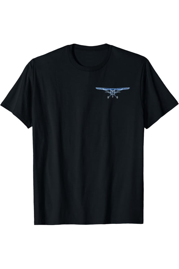 Pilot Flying Airplane Mode Mens T-Shirt
