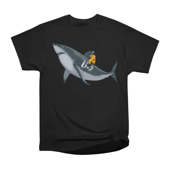 Pilot Flying Shark T-Shirt Tee Gift For Him Merch For Her Apparel For Friend