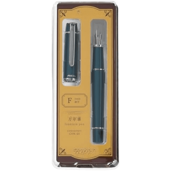 Pilot Fountain Pen Dark Turquoise Fine Point P-FPR-1-DTQ-F With Original Stylus Ballpoint Touch Pen$$Office