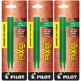 thumbnail image 1 of Pilot FriXion Ball Gel Ink Refills, Fine Point, 0.7mm, Green Ink, 6 Refills, 1 of 1